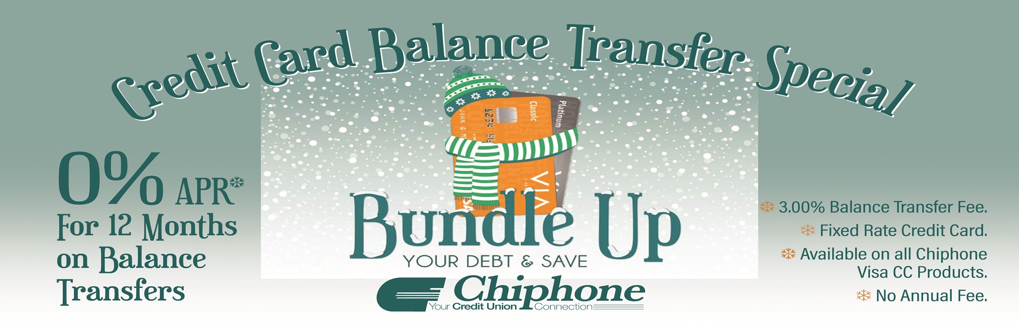 CREDIT CARD BALANCE TRANSFER SPECIAL!