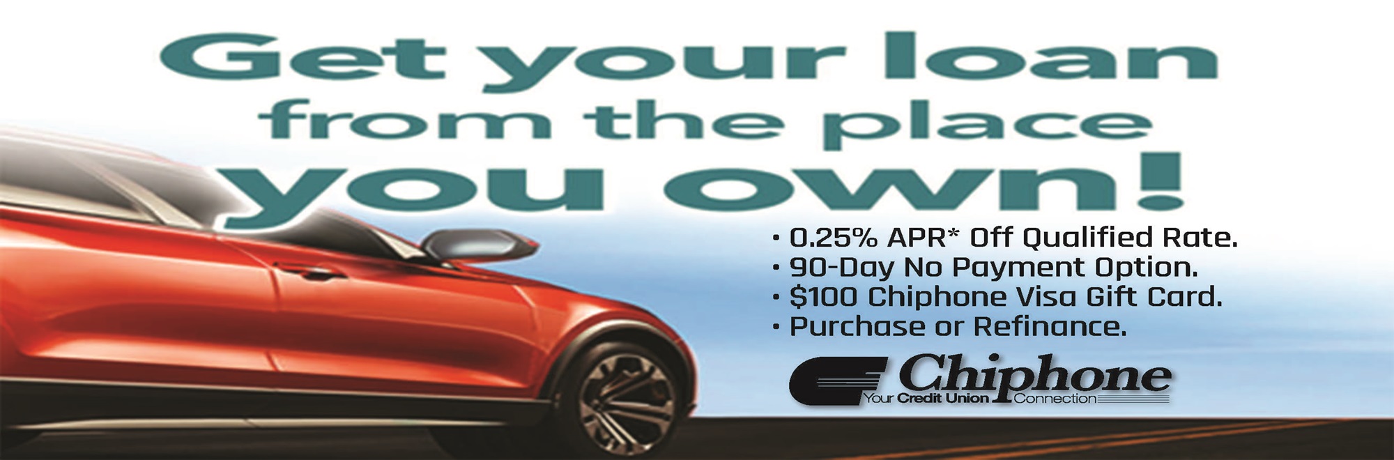 PURCHASE OR REFINANCE AUTO PROMOTION!